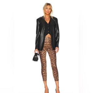 L’Agence Margot High Rise Skinny in Cheetah size 24